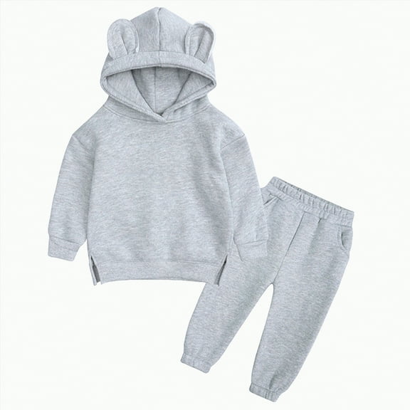 Winter Baby Boy Clothes Boys Autumn Cute Long Sleeve Elastic Waist 6 12 18 24 Months Everyday Outfit Set 2PCS
