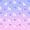 Blue Purple Pink, variant on Aikeke Cartoon Rainbow Unicorn Twin Sheets 3pcs for Girls, Cute Lovea Heart Donut Crystal Bedding, Pink Blue Purple,1 Fitted Sheet, 1 Flat Sheet and 1 Pillowcase