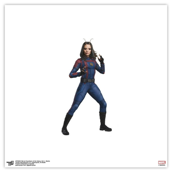 Gallery Pops Marvel Guardians of the Galaxy Vol 3 - Mantis Wall Art, Unframed Version, 12" x 12"
