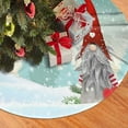 thumbnail image 2 of Merry Christmas Tree Santa Snowflake Winter Christmas Tree Skirt, 36"Xmas Tree Skirt for Merry Christmas Party Christmas Tree Decoration, 2 of 4