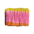 thumbnail image 2 of Abbracc 2 Pieces Wrinkle Paper Roll Background Crafts Decor Curtain Crepe Paper Roll orange pink, 2 of 9