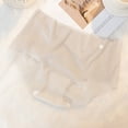 thumbnail image 3 of Grofry Women Panties Mid Waist Seamless Thin High Elasticity Lady Underpants Female Daily Underwear, 3 of 8