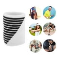 thumbnail image 6 of Unique Bargains 1 Pc Close-fitting Wristbands Perspiration-wicking Sports Wristband Sport White Graphite Black, 6 of 6