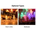 thumbnail image 4 of Amdohai 2 Meters 10LEDs Skulls Design String Light Constant Bright Mode 2 * AA Cell Operated for Halloween Party Home Decoration Present Gift, 4 of 8