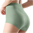 thumbnail image 6 of Kmdttou Up to 30% off!Women's Ladies Comfortable Ice Shreds Cool Large Size Abdominal Contraction Panties Hight Waiste Underpants (Available in Plus Size), 6 of 6