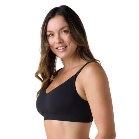Ingrid & Isabel For Every Belly Women's Maternity & Nursing Seamless Pumping Bra, SizesS-4XL