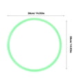 thumbnail image 4 of 1 Set of Plastic Toss Ring Game Plastic Rings for Kids Agility Rings Colored Toss Rings, 4 of 6