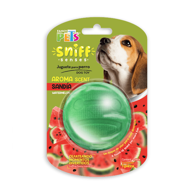 JUGUETE PELOTA C/AROMA SANDIA SNIFF