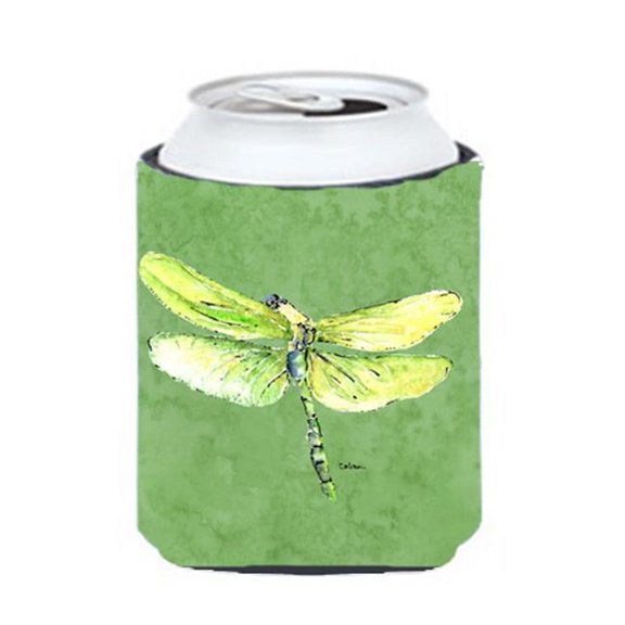Dragonfly On Avacado Can Or bottle sleeve Hugger - 12 oz.