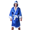 Royal Blue, variant on Joernso Men Long Sleeve Waist Belt Competition Training Muay Thai Boxing Robe Uniform
