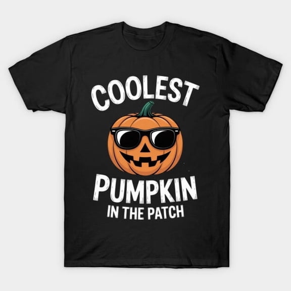 Pumpkin In The Patch Funny Halloween Retro Autumn Fall Jack-O-Lantern G4949 T-Shirt, for men and women, Up to Size 5XL