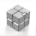 thumbnail image 4 of Decompression Toys Premium Metal Infinity Cube Portable Black, 4 of 5