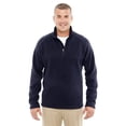 thumbnail image 1 of Devon & Jones Adult Bristol Sweater Fleece Quarter-Zip, 1 of 3
