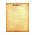 thumbnail image 1 of Scripture Walls Psalm 53 Chapter Gold Bible Canvas Christian Wall Art Ready to Hang Unframed, 1 of 7