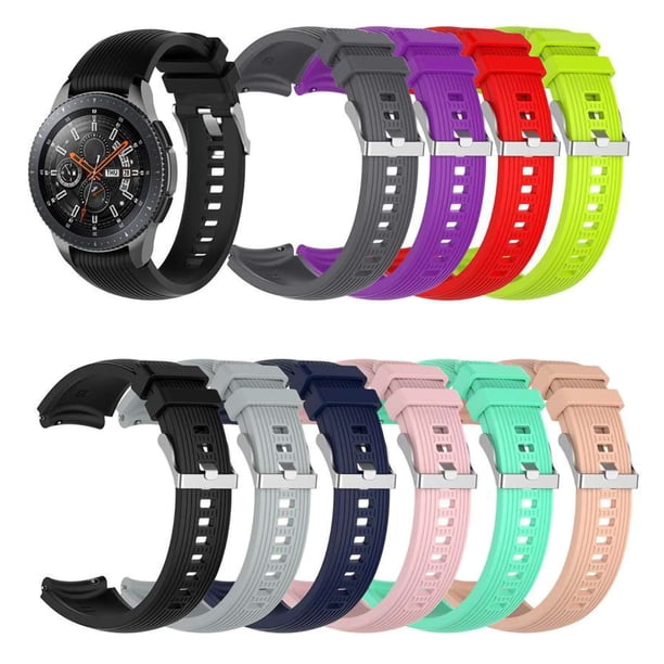 Gwong Electrónica Reloj Strap con estilo fácil de montar Silicone Smart Watch Pulsera Reemplazo para Samsung Galaxy Watch 46mm