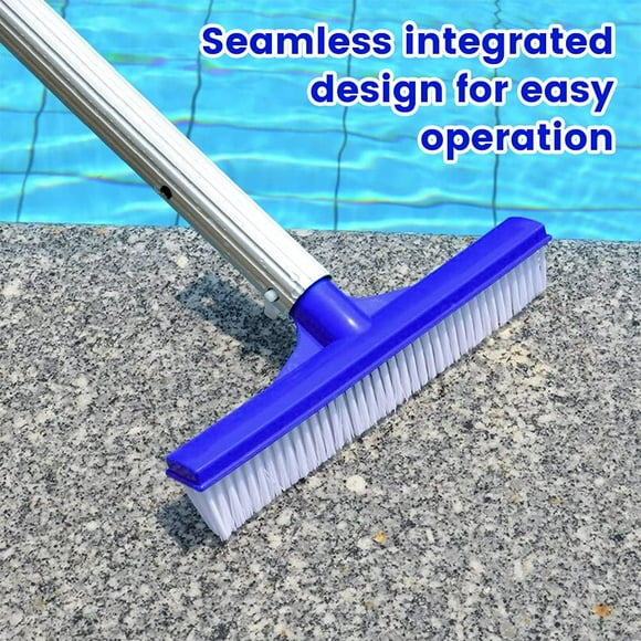 Swimming Pool Brush Head Swimming Pool Cleaner Brush, plastic Pool Brush Head, Swim Pool Brush Head, Pool Brush for Cleaning Pool Tiles