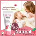 thumbnail image 3 of Pasta dental BOTAO sin flúor para bebé sabor fresa 50 mL, 3 of 6