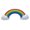 A001- Clear (1pc Cloud Rainbow Platform), variant on Kids Room Decor, Rainbow Wall Decor, Nursery Night Light, Light Up Wall Decor, Cloud Decorations, 1.5X1.5X0.5 in 1Pc Cloud Rainbow Shaped Lamp, Soft Glow Decorative Accent for