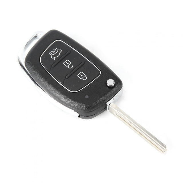 Carcasa para mando a distancia de 3 botones compatible con Santa Fe ix45 2013-2014 ANGGREK Otros