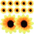 thumbnail image 1 of 150 piezas de cabeza de girasol simulada, pequeña cabeza de girasol, adorno de girasol, decoración DIY, 1 of 8