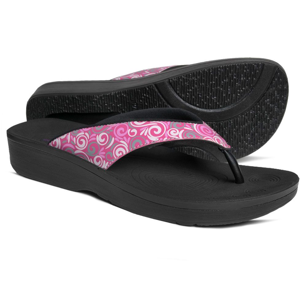 pink sandals walmart