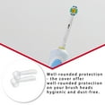 thumbnail image 1 of pitrice 4pcs Electric Toothbrush Head Case Replacement Toothbrushes Accessories Heads Caps Camping Outdoor Plastic Protect Cover, 1 of 9