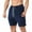 Navy, variant on MSJUHEG Mens Shorts Men'S Shorts Shorts Work Shorts Slim Five Pants Beach Shorts Corduroy Shorts Shorts Men Black L