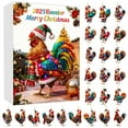 thumbnail image 2 of Horivan Festive Christmas Countdown Calendar with Daily Surprises, Durable Holiday Decor for Family Advent Tradition, Wall Hanging Seasonal Home Decoration, 2 of 9