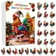 thumbnail image 2 of Calendario de Adviento Navideño | Calendario Festivo de Alta Calidad | Cuenta Atrás para Navidad con Sorpresas | Pieza Decorativa Versátil | 1 Calendario, 2 of 7