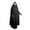 Black, variant on Women's Islam Pure Color Summer Ventilative Abaya Long Dress Dress for Women plus Size Head Wrap Scarf for Women Hijab for Women Full Face Dresses for Ladies Casual Hijab Dresses for Girls