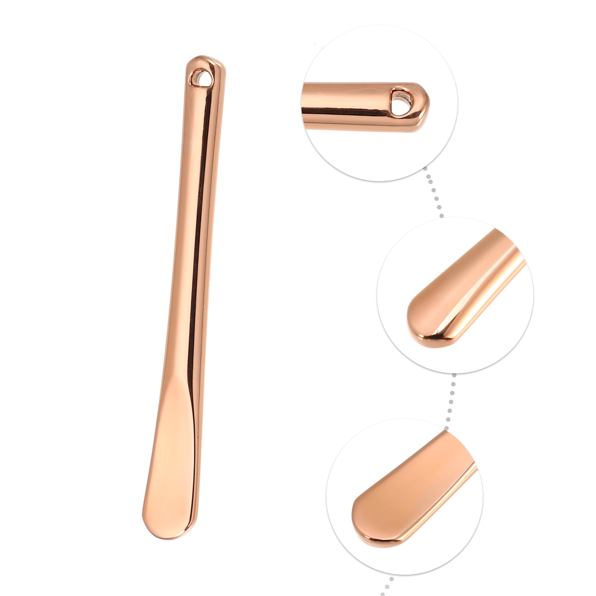 Unique Bargains 4pcs Makeup Spatula Mini Spoon for Facial Cosmetic 2.32" x 0.30"