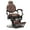 Brown, variant on Jaxpety Vintage Barber Chair Heavy Duty Metal Frame All Purpose Hydraulic Recline Styling Chair, Beauty Salon Spa Styling Equipment