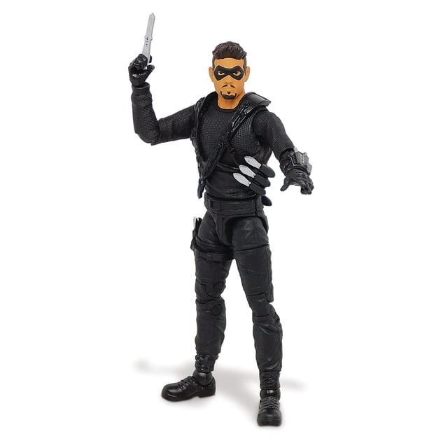 Boss Fight Studio Umbrella Academy Diego Hargreeves, Number Two Action Figure – H.A.C.K.S., Highly Articulated Collectible & Customizable Figurine with Interchangeable Parts & Accessories – 1:18