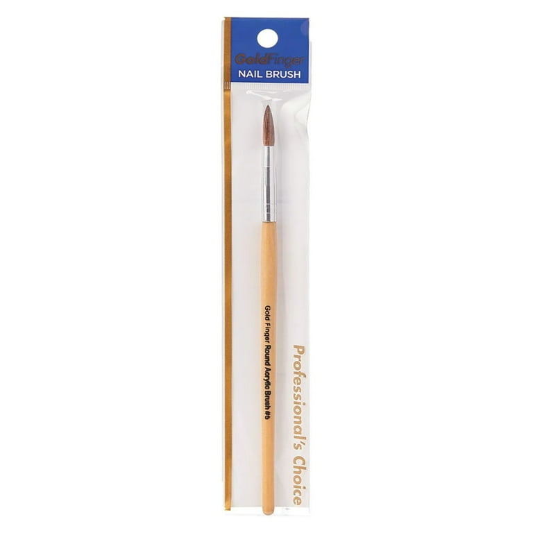 KISS Gold Finger Round Acrylic Brush 5