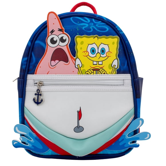 Mochila AI ACCESSORY INNOVATIONS, Bob Esponja, 27 cm, piel sintética