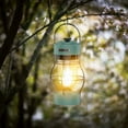 thumbnail image 3 of VALSEEL Lámpara de queroseno retro para exteriores, luz de camping, lámpara LED de carga para campamento, luz colgante portátil para acampar, luz para tienda de campaña, 3 of 3