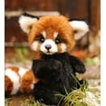 thumbnail image 3 of Cotton Plush Doll Black Bear Raccoon Toy, 3 of 6