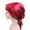 Wine Red, variant on Women Soft Satin Head Scarf Sleeping Cap Bonnet Headwear Turbans Long Hair Headwraps Cancer Printing Hat