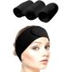 thumbnail image 1 of 3 uds. Diadema lavable para maquillaje para el cabello, diadema negra para rascar, diadema para Spa, Yoga, deportes, maquillaje, cuidado facial Sincero Electrónica, 1 of 5