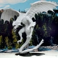 thumbnail image 4 of Pathfinder Deep Cuts Unpainted Miniatures: Gargantuan White Dragon, 4 of 5