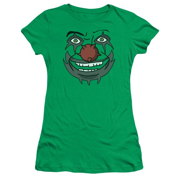 Metalocalypse Doctor Rockso S/S Junior Women's T-Shirt Sheer Kelly Green