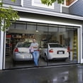 thumbnail image 6 of AllWays Plaza 16x8 FT Garage Screen for 2 Car Roll Up Heavy Duty Fiberglass Mesh, 6 of 13