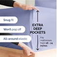 thumbnail image 3 of Sábanas CGK Unlimited Extra Deep Pocket King Lavender, 3 of 9