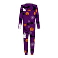 thumbnail image 5 of Family Halloween Matching Sets Halloween Skull Skeleton Parent-Child Outfit Clothes Set for Home Holiday Party Wear, 5 of 5