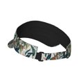 thumbnail image 3 of Xecao Hawaiian Style for Adult Sun Cap offers versatile sun protection with adjustable Velcro for a secure fit., 3 of 8