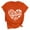 Orange, variant on gakvbuo Valentine'S Day T Shirts For Women Cute Heart Print Novelty Graphic Tees Casual Short Sleeve Top Women Printing Short Sleeve Top Short Sleeve Round Neck Top Shirt