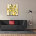 thumbnail image 3 of Epic Graffiti 'Mid Mod Yellow' by Silvia Vassileva, Canvas Wall Art, 37"x37", 3 of 8