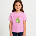 thumbnail image 2 of Girls Graphic Tees Pickle Queen Cute Kids T Shirt Funny Food Green 100% Cotton Short Sleeve Soft Tops 4-13Y, 2 of 5