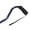 Blue Pebble, variant on Alex Orthopedic Height Adjustable Offset Handle Aluminum Walking Cane in Cantebury - Soft Foam Grip for Seniors - 30" to 39" & Supports up to 300lbs
