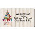 thumbnail image 1 of Believe in The Season Christmas Address Labels (Believe) - Fun Modern Christmas Return Address Label, 1 of 4